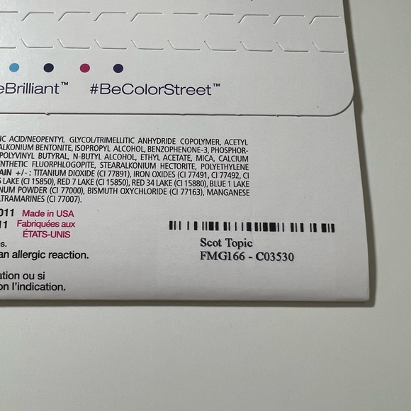 Color Street - Scot Topic - RETIRED - Picture 10 of 10